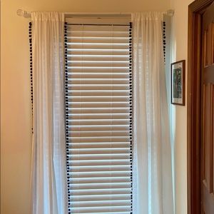 Four Curtain Panels come with Purchase